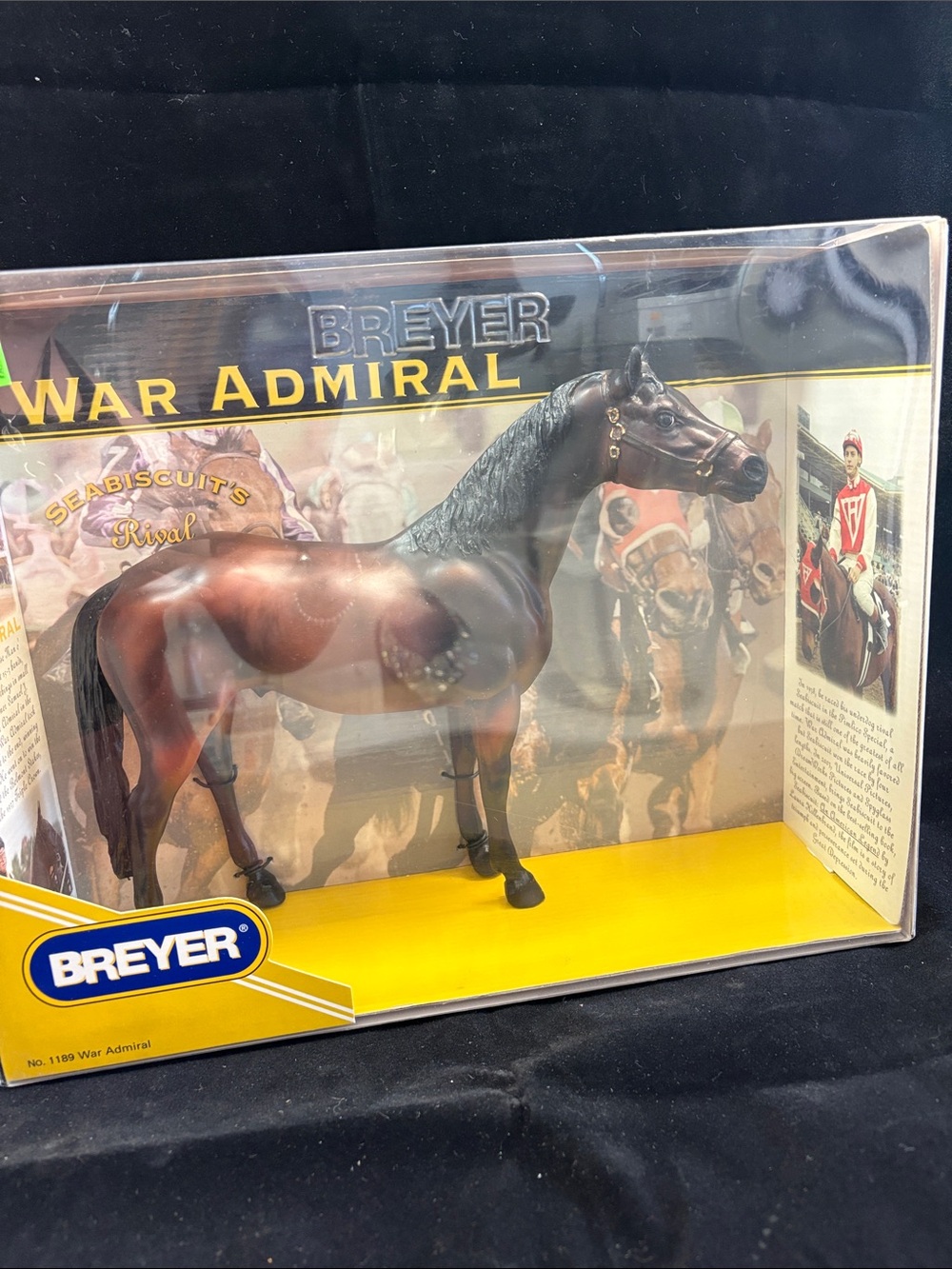 Breyer War Admiral Model Horse - Bay with Black Mane and Tail.  0267